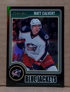 2014-15 Matt Calvert O-Pee-Chee Black Rainbow Card #325 - 31/100 - Picture 1 of 2