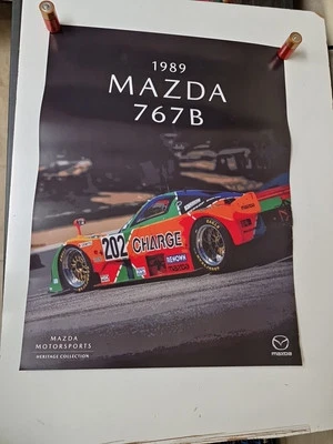 Póster IMSA RENOUN MAZDA 767B 1989 - 18 x 24 Foto 1 de 4
