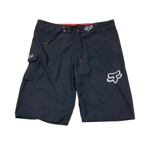 Fox Racing Overhead Boardshorts Herren 36 schwarz rot 11,5" 18882-001 - Bild 1 von 11