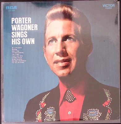 PORTER WAGONER SINGS HIS OWN RCA RECORDS PROMO  STILL SEALED!  LP 154-12W - Image 1 of 2