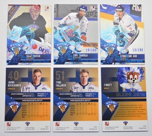 2016 Sereal Team Finland Base BLUE (#/100) Pick a Player Card