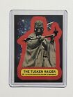 CARD1977 STAR WARS - Topps Series 1 Sticker Card No. 14 - THE TUSKEN RAIDER