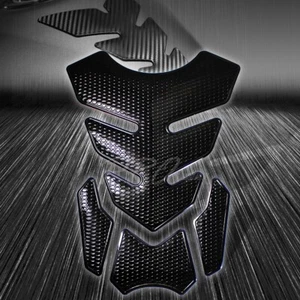 4PC Customizable Tough Fuel/Gas Tank Pad Decal/Sticker Perforated+Glossy Black - Bild 1 von 8