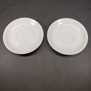 Mitterteich Bavaria Germany Espresso Set Of 2 Expresso Coffee Cup Saucers Only - Picture 1 of 6