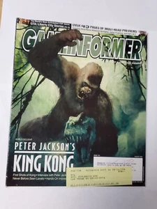 Vintage Game Informer Magazine August 2005  King Kong Issue 148 - Rare Miscut - Picture 1 of 20
