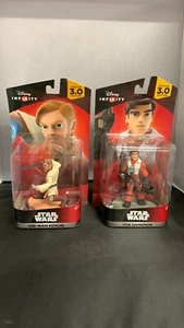 Disney Infinity 3.0 Star Wars Poe Dameron & Obi-Wan Kenobi Character Figure - Picture 1 of 9