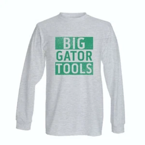Camisa Gris Mangas Largas - Herramientas Big Gator - Camisa de Trabajo para talleres y exteriores - Imagen 1 de 1