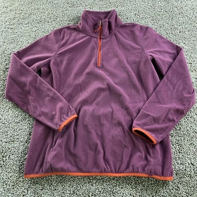 Suéter Orvis Para Hombre Mediano Púrpura Pullover Sudadera Exterior Foto 1 de 4