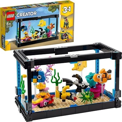 LEGO 31122 Creator 3in1 Fish Tank 3-in-1 Brand New Retired Set - Image 1 of 4