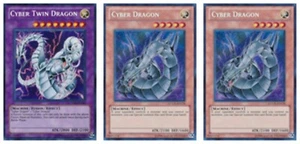 Cyber Twin Dragon Fusion All* Secret* LCGX : Cyber Dragon + Cyber Dragon Secret* - Picture 1 of 1