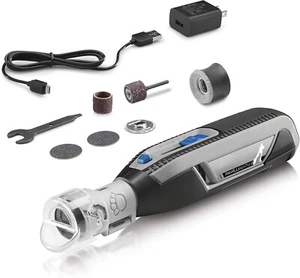 Dog Nail Grinder - Cordless Rechargeable Trimmer for Dogs/Cats/Small Pets - Picture 1 of 11