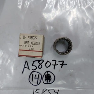 NOS TRACTOR PARTS A58077 ROLLER BEARING,25.395 mm ID x 33.3578 mm OD x 25.21 mm - Picture 1 of 1