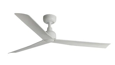 Energy-Saving Ceiling Fan with Remote Control Marine White Outdoor Fan - Image 1 of 2