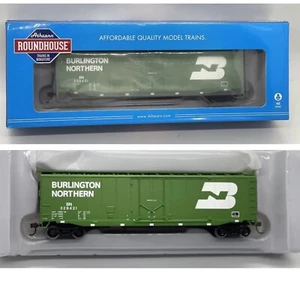 HO Athearn Roundhouse 81456 ~ Burlington Northern ~ 50' PD Güterwagen mit glatter Seite - Bild 1 von 4