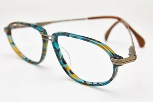 1980s vintage JAGUAR eyeglasses 3837 mens aviator eyeglasses pilot frame sport - Picture 1 of 13