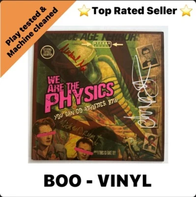 We Are The Physics ~ Signed You Can Do Athletics BTW 7"  record NM / NM - Image 1 of 4