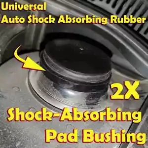2X Shock Absorbing Ring Bushing Suspension Top Tower Buffer For VW Passat Golf - Picture 1 of 6