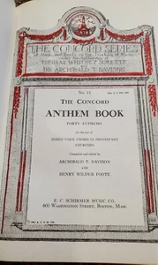Das Concord Hymnenbuch 40 Hymnen, Concord Serie Nr. 13 HC Buch - Bild 1 von 7
