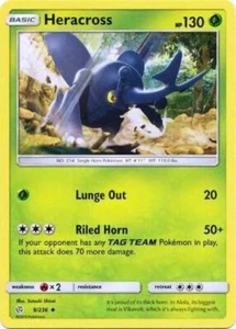 Heracross 9/236 S&M Cosmic Eclipse Uncommon PERFECT MINT! Pokemon - Picture 1 of 1