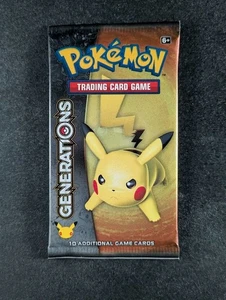 2016 Pokemon X & Y GENERATIONS Factory Sealed Booster Pack English (B) - Picture 1 of 3