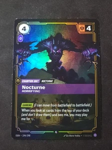 Riftbound Nocturne Horrifying - 194/298 - Origins English - Mint - Picture 1 of 2
