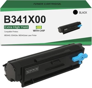 B341X00 Extra High Yield Toner Cartridge Lexmark B341X00 Black Toner Cartridge f - Photo 1/6