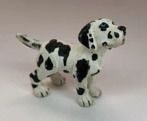 "Figura de juguete de cachorro macho gran danés Schleich Farm Life '09 coleccionable retirado 1,5""" - Imagen 1 de 7
