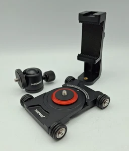 NEEWER Camera Table Dolly with Ball Head Clamp and Phone Adapter Clip SD001 - Picture 1 of 9
