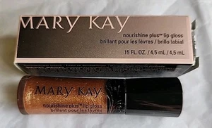 Mary Kay Nourishine Plus Lip Gloss Beach Bronze .15 Fl Oz New in Box 047952 - Picture 1 of 3