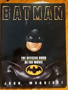 Batman The Official Book of the Movie Hardcover HC 1989 John Marriott Tim Burton - Bild 1 von 12