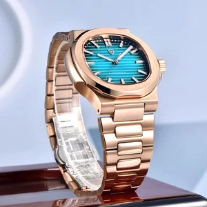 Orologio Uomo Automatico 44MM PAGANI DESIGN 100M Impermeabile Subacqueo Inox NUOVO - Foto 1 di 7