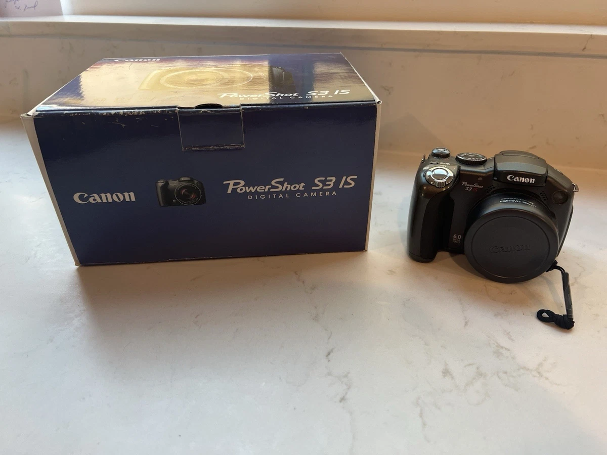 Preços baixos em Canon PowerShot S3 IS Câmeras Digitais | eBay