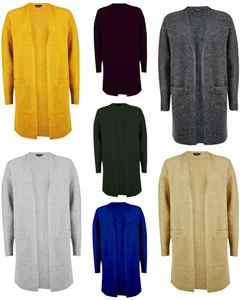 Dorothy Perkins Long Warm Cardigan Thick Winter Cardi Soft Knitted RRP 30 348