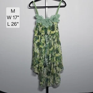 Y2K Pretty Angel Silk Mesh Bedazzled Mini Fairy Grunge Coquette Party Dress - Picture 1 of 7