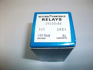 DELTROL SPDT OCTAL PLUG IN RELAY 20105-84 115 V. Ac. - Picture 1 of 4
