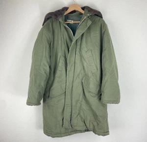 Vintage B9 flight Parka OG107 US Military Cold weather B940 MENS Coat Jacket - Picture 1 of 18