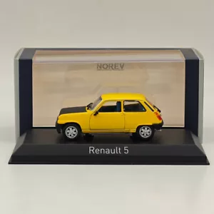 Norev 1/43 Renault 5 Copa 1980 Diecast Model Cars Colección Limitada Amarillo - Imagen 1 de 7