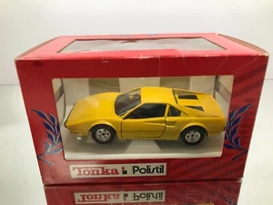 POLISTIL TONKA 02241 FERRARI 308 GTB -YELLOW 1:25- GOOD IN BOX - Picture 1 of 7