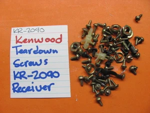 📈TEARDOWN SCREWS KENWOOD KR-2090 STEREO RECEIVER - Picture 1 of 1