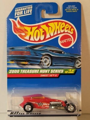 Hot Wheels 2000 Treasure Hunt Series #4/12 Sweet 16 II HW7 with Protective Case - Image 1 of 4