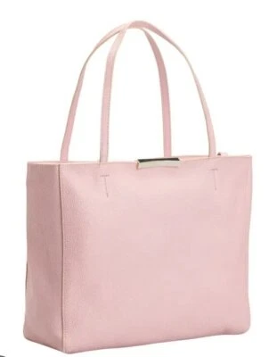 Bolso de hombro Ted Baker Clarkia de cuero rosa claro Foto 1 de 4
