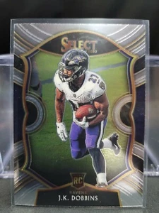 2020 Panini Select J.K. Dobbins Concourse Card #52 Baltimore Ravens MINT RC - Imagen 1 de 2