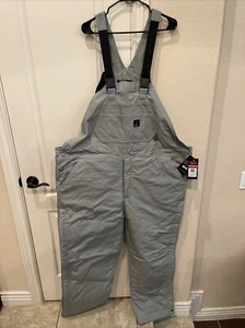 Forge FR Work Bib Overall Mens Flame Resistant Insulated MFRIB-007 - Picture 1 of 12
