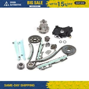Kit de cadena de distribución bomba de agua bomba de aceite ajuste 97-02 Ford Lincoln Mercury 4.6 - Imagen 1 de 12