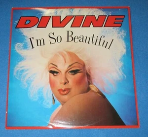 RARE 1984 DIVINE I'm So Beautiful 12” Gay Trans Studio 54 Disco - Picture 1 of 6