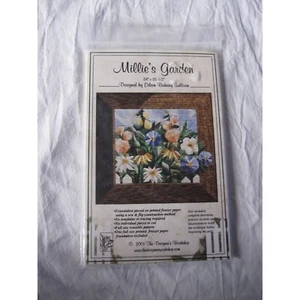 Millie's Garden 24" x 25.5" Foundation Pieced Quilt Pattern Designers Workshop - Bild 1 von 2
