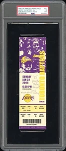 2006 LOS ANGELES LAKERS FULL TICKET JAN 22 KOBE BRYANT SCORES 81 POINTS PSA 1 MK - Picture 1 of 2