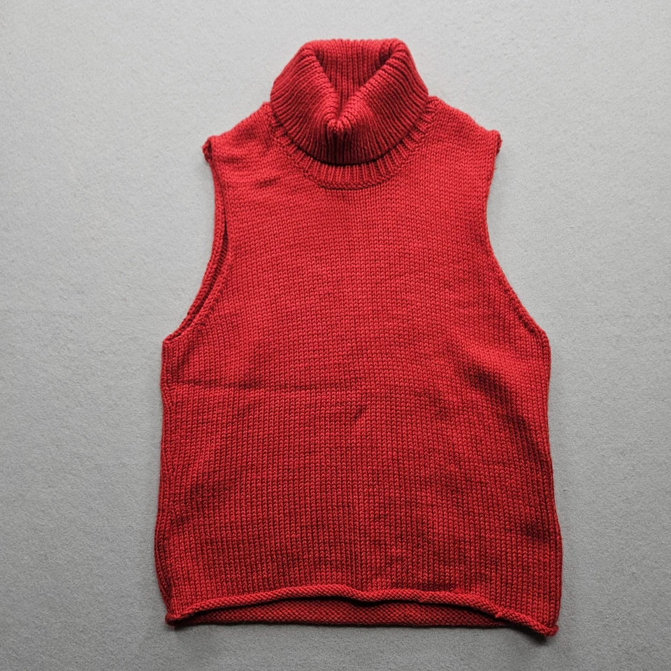 Suéter Jones New York para mujer grande rojo sin mangas Foto 1 de 4