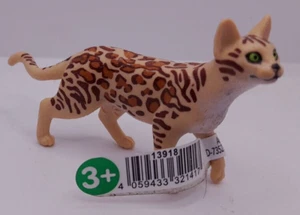 SCHLEICH  da BARBAPUFFO 13918  GATTO DEL BENGALA - Imagen 1 de 2