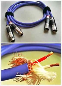 1Pair Furutech OCC Copper XLR Audio Cable interconnect Rhodium plugs - Picture 1 of 1